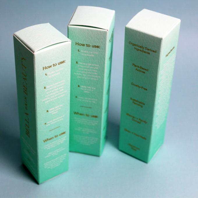 贅沢な化粧品の包装のサイドビュー