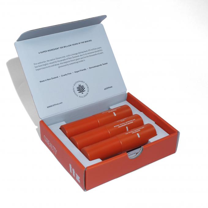 インセット付き皮膚ケア血清包装箱