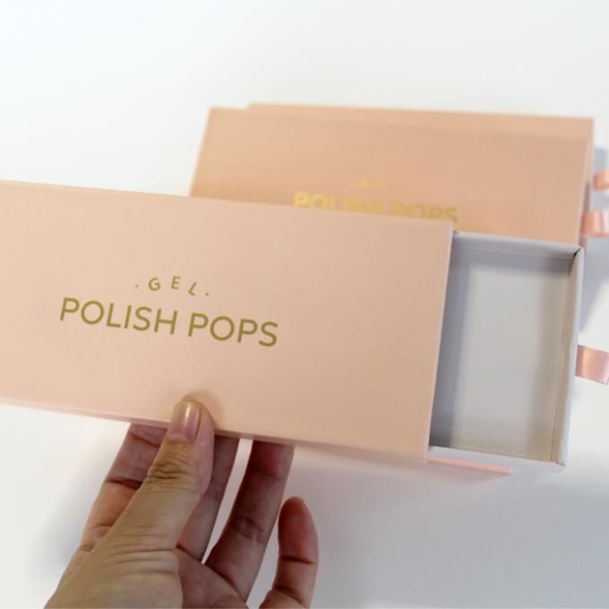 贅沢なネイルパッケージボックスデザイン