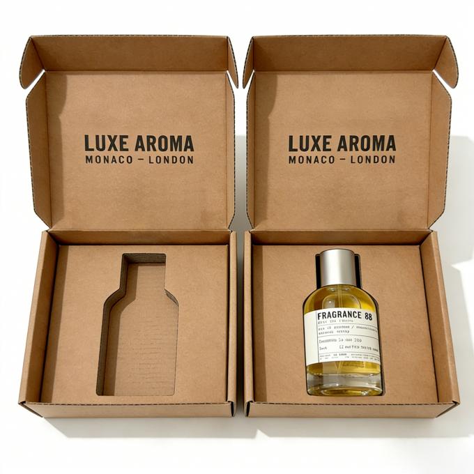 タックエンドの香水箱のパッケージの近似