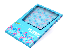 オーダーメイドロゴ付き パーソナライズド 窓包装箱 目影パレット