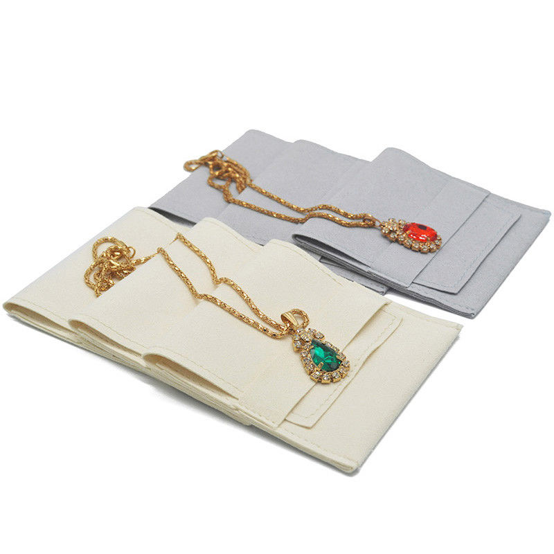 リングEaring Necknaceの生地の袋の注文の多彩なビロードMicrofiber