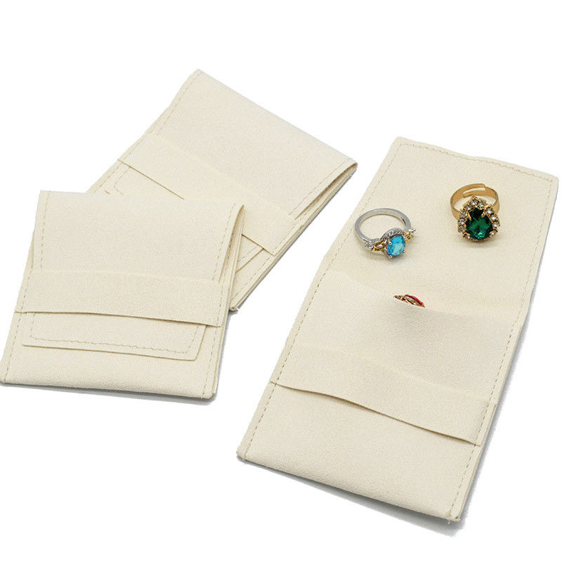 リングEaring Necknaceの生地の袋の注文の多彩なビロードMicrofiber