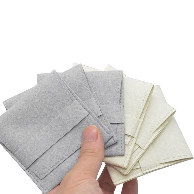 リングEaring Necknaceの生地の袋の注文の多彩なビロードMicrofiber