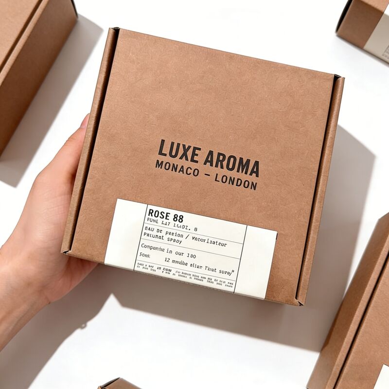 エコフレンドリー オーダーメイド プリントされた香水 包装箱 50ml ボトル 内部挿入付き OEM 卸売