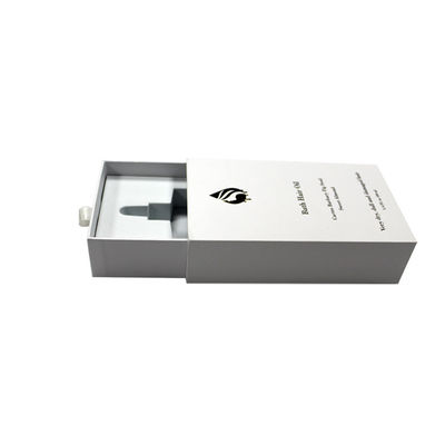 Parfumの美箱の習慣を包む白い花香油のびん箱の香水の角ビン