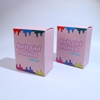 オーダーメイド キュート デザイン ゲル ポリッシュ ボックス 包装 化粧品 包装 卸売